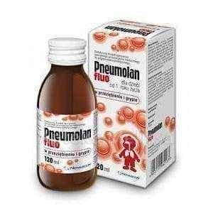 PNEUMOLAN FLUO syrup 120ml 12 month+ vitamins for immune system UK