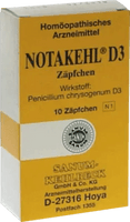 Pneumonia, scarlet fever, rheumatic fever, chorea, NOTAKEHL D 3 suppositories UK