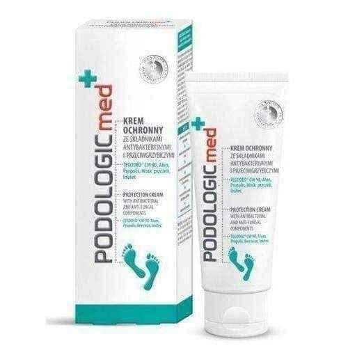 PODOLOGIC MED + protective cream with antibacterial and antifungal ingredients 100 ml UK