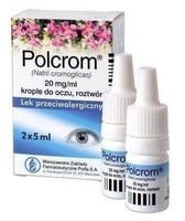 POLCROM 2% eye drops, keratitis treatment, conjunctivitis treatment UK
