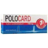 Polocard 0.15 x 30 tablets, ASPIRIN 150 mg UK