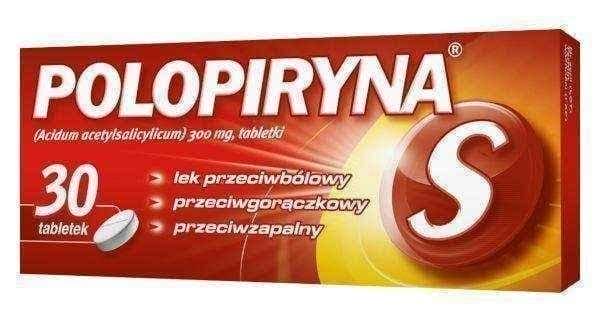 Polopyrine S (Polopiryna) 300mg x 30 tablets UK
