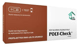 POLY-Check test on blood stuck in feces, colon cancer test - colon cancer test UK