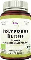 POLYPORUS REISHI mushroom powder capsules organic 93 pc UK