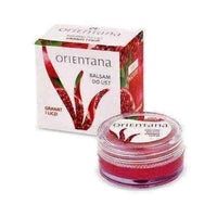 Pomegranate lip balm | ORIENTANA Lip Balm Pomegranate and Lychee 8g UK