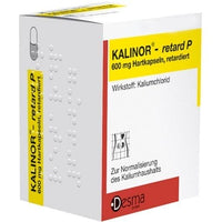 potassium chloride, KALINOR retard P 600 mg hard capsules UK