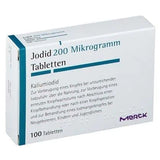 Potassium iodide IODID 200 tablets, thyroid support group, iodine deficiency UK