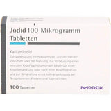 Potassium iodide, JODID 100 tablets, iodine deficiency, thyroid supporting UK