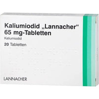 POTASSIUM IODIDE Lannacher, thyroid supplements with iodine UK