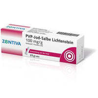 Povidone iodine, PVP IODINE ointment Lichtenstein UK