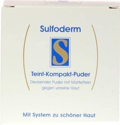 Powder compacts: SULFODERM S Complexion Compact Powder UK