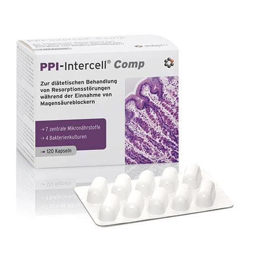 PPI-Intercell Comp capsules 120 pc Magnesium, Calcium citrate UK