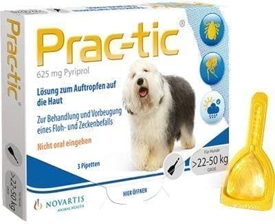 PRAC tic for large dogs 22-50 kg UK