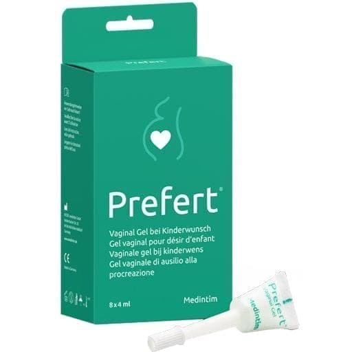 PREFERT Vaginal Gel, lubricant for couples who want to have children UK