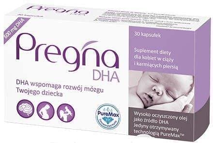 Pregna DHA, docosahexaenoic acid (dha) UK