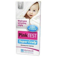 Pregnancy test at home, Pink Super Tender pregnancy test plate x 1 piece UK