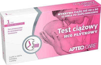 Pregnancy test HCG plate Apteo Care x 1 piece UK