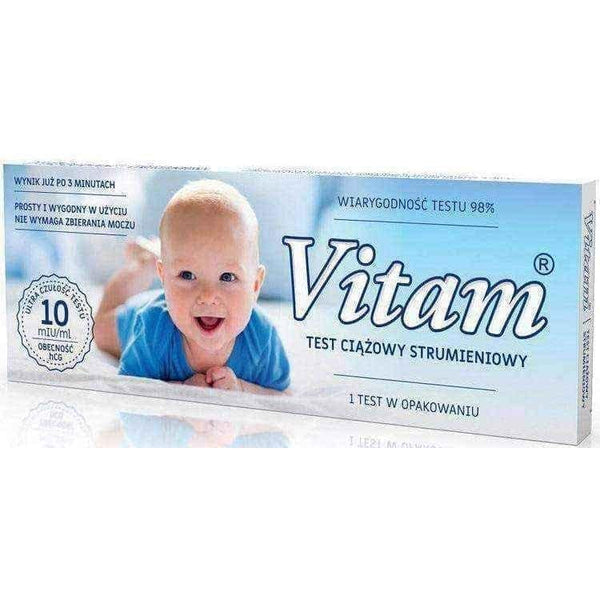 Pregnancy test | VITAM Stream | x 1 piece UK