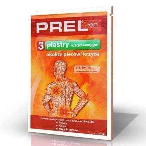 PREL Red warm patch 3 pieces UK