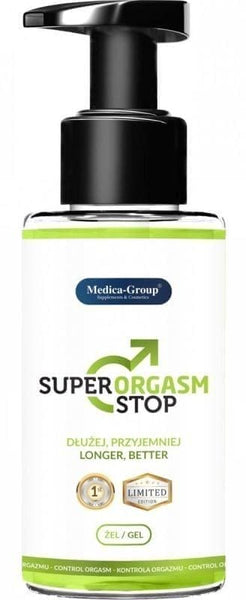 Premature ejaculation SUPER ORGASM STOP Delay ejaculation gel