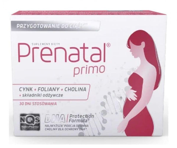 Prenatal Primo, recommended for women planning a pregnancy UK