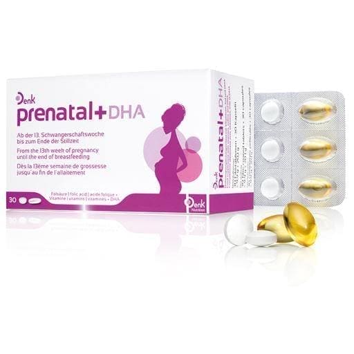 PRENATAL Vitamins+ DHA Denk 30 + 30 UK