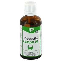 PRESSELIN Lymph N drops 50 ml Homeopathic detox UK