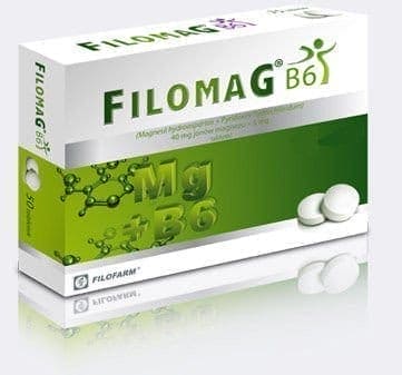 Prevent muscle cramps, vitamin b6 and magnesium, FILOMAG B6 UK