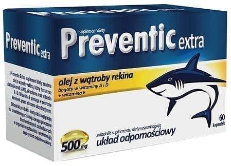 PREVENTIC Extra, Greenland shark liver oil UK