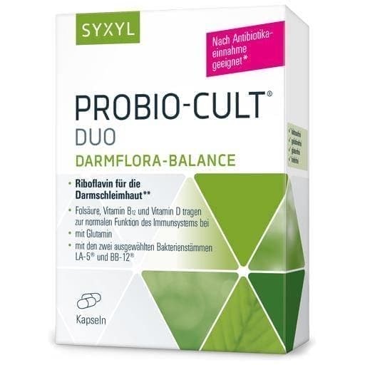 PROBIO-Cult Duo Lactobacillus acidophilus caps. 100 pc UK