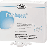 PROBIOGAST, Saccharomyces boulardii, Lactobacillus acidophilus, Bifidobacterium UK