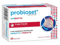 PROBIOSET x 20 capsules, probiotic tablets UK