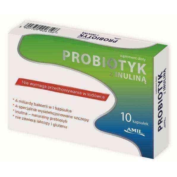 Probiotic with inulin x 10 capsules - Best Probiotic UK
