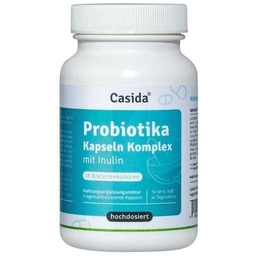 PROBIOTIKA capsules complex + inulin, probiotics, probiotic supplements UK