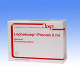 Procaine hydrochloride, LOPHAKOMP Procaine 2 ml injection solution UK