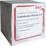 Procaine hydrochloride, LOPHAKOMP Procaine 2 ml injection solution UK