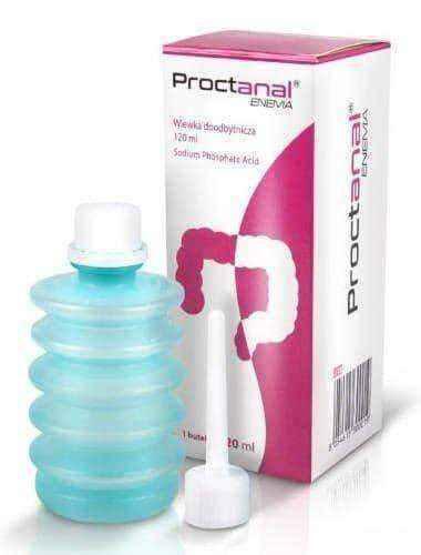 Proctanal Enema rectal fluid 120ml UK