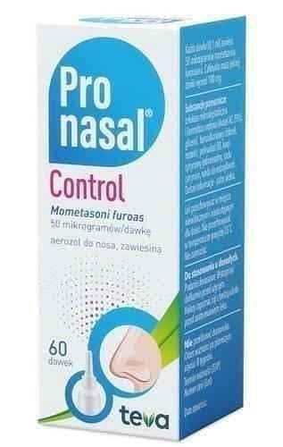 Pronasal Control 0.05 mg x 60 doses UK