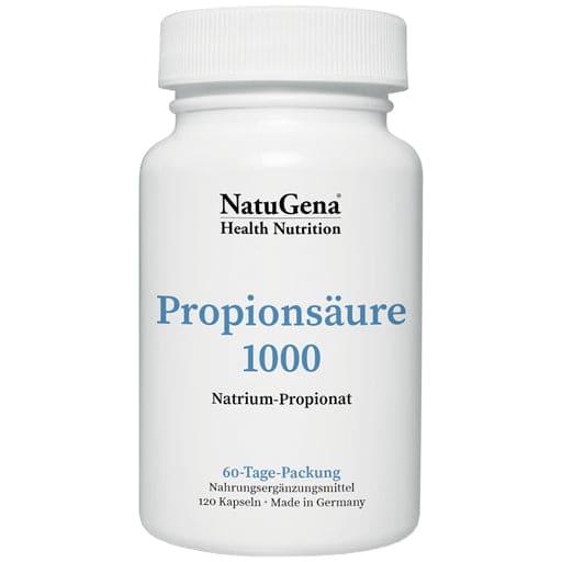 PROPIONIC ACID 1000 sodium propionate vegan capsules UK