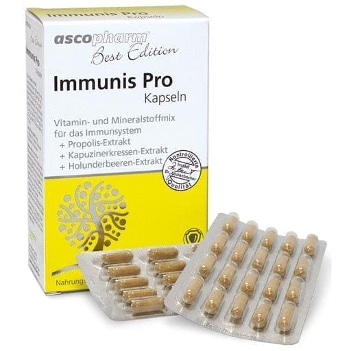 propolis, nasturtium, elderberry extract, BEST EDITION Immunis Pro hard capsules UK