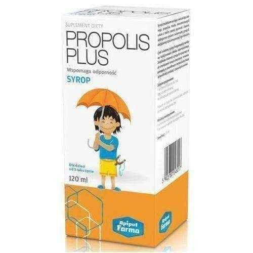 PROPOLIS PLUS Syrup 120ml affecting the immune system 3+, propolis extract, propolis liquid UK