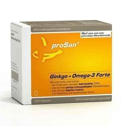 PROSAN Ginkgo + Omega-3 Forte capsules 120 pcs UK