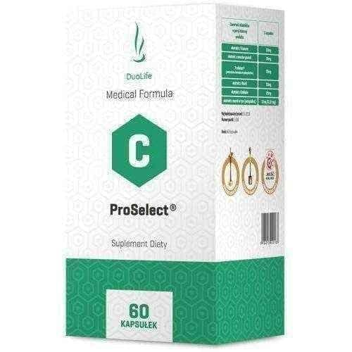 ProSelect x 60 capsules, polyphenols, alkaloids, tannins, sterols UK