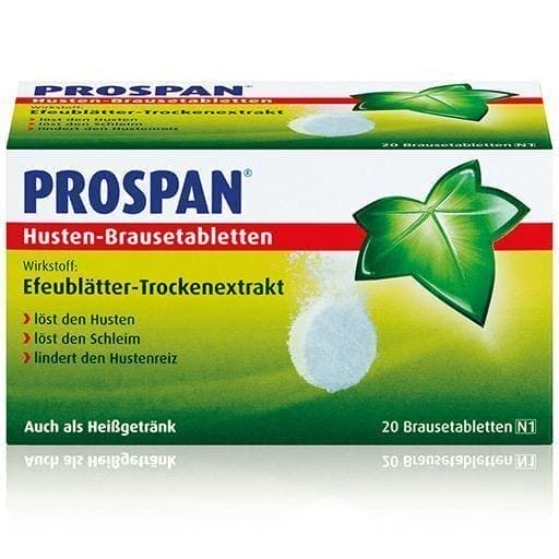 PROSPAN cough effervescent tablets 20 pc UK