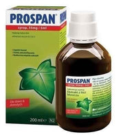 Prospan syrup, wet cough, ivy leaf extract UK