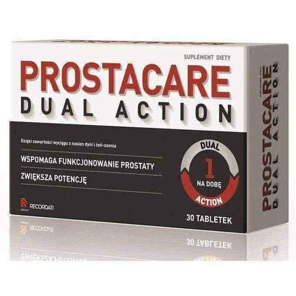 PROSTACARE Dual Action x 30 tablets UK