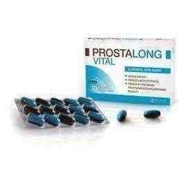 PROSTALONG VITAL x 30 capsules, prostatitis cure, prostatitis, benign prostatic hyperplasia UK
