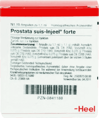 PROSTATA SUIS Injeel forte ampoules UK