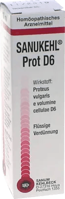 Proteus vulgaris, coronary circulation, SANUKEHL Prot D 6 drops UK