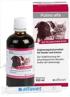 PULMO ALFA Supplementary liquid feed for dogs, cats UK